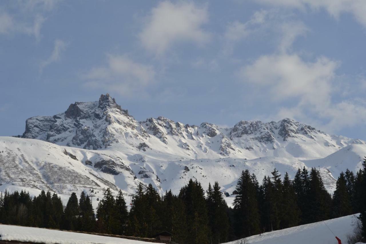 Valmorel Studio Skis aux pieds Exterior foto