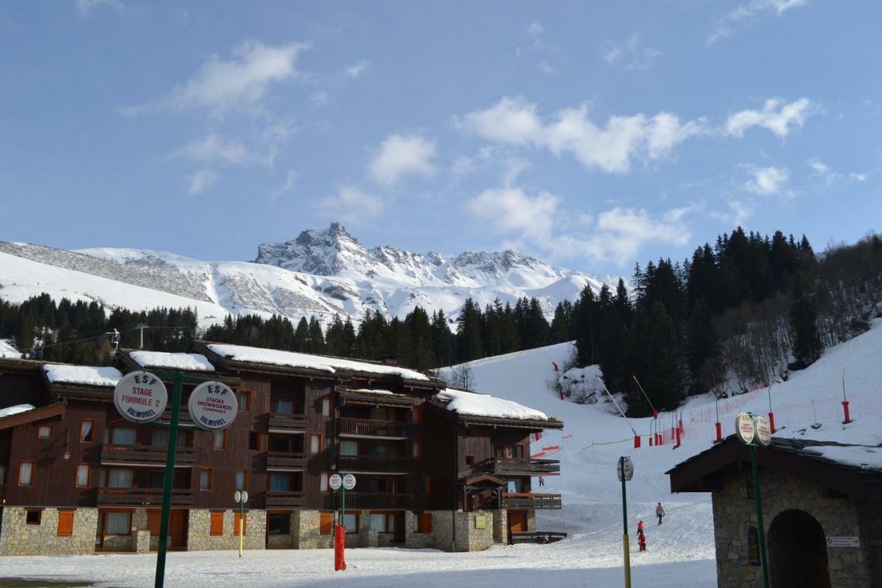 Valmorel Studio Skis aux pieds Exterior foto