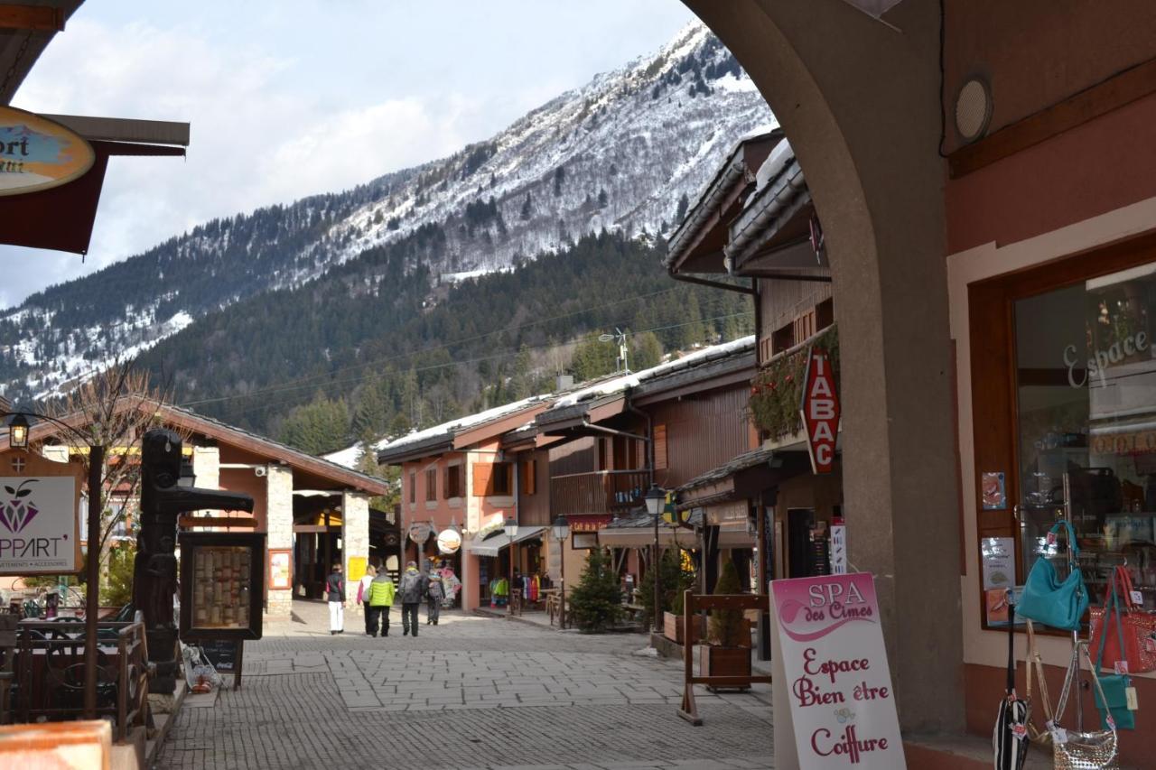 Valmorel Studio Skis aux pieds Exterior foto